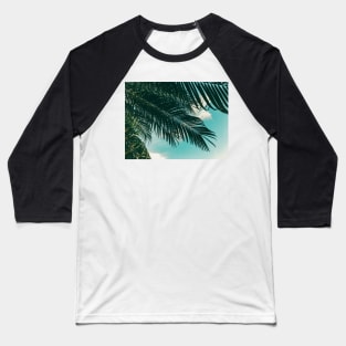 Tropical Palms Baseball T-Shirt